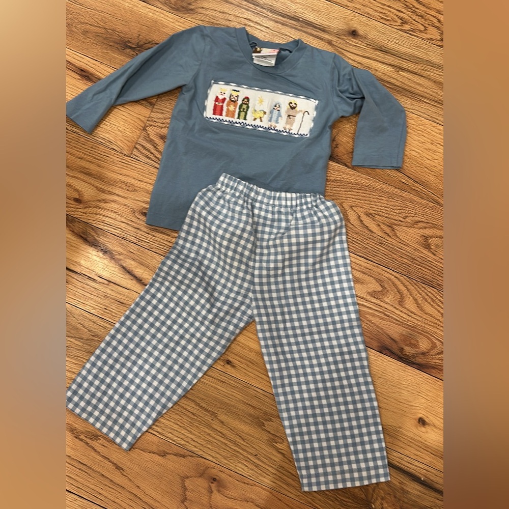 Nativity smock 18 mo